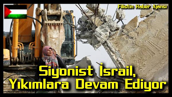 Siyonist Israil, Yikimlara Devam Ediyor