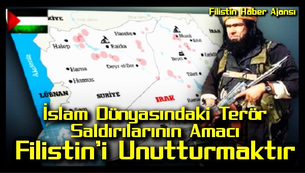 Teror Saldirilarinin Amaci Filistin'i Unutturmaktir