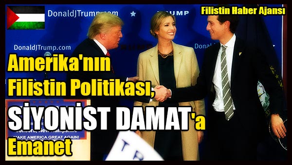 Amerika'nin Filistin Politikasi, SIYONIST DAMAT'a Emanet