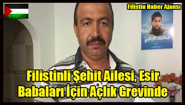 Filistinli Sehit Ailesi, Esir Babalari Icin Aclik Grevinde