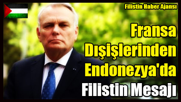 Fransa Disislerinden Endonezya'da Filistin Mesaji