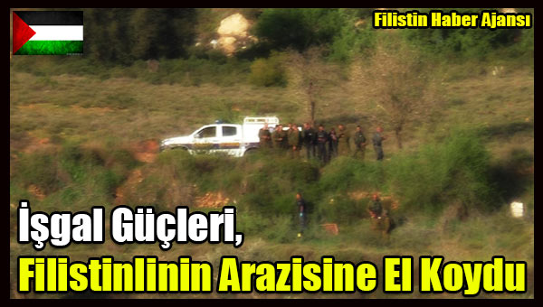 Isgal Gucleri, Filistinlinin Arazisine El Koydu