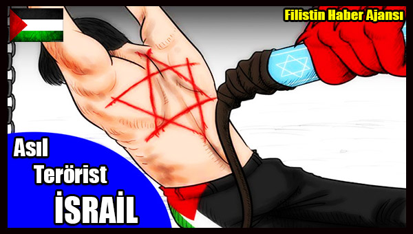 Karikatur- Asil Terorist SIYONIST ISRAIL'dir