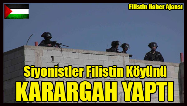 Siyonistler Filistin Koyunu KARARGAH YAPTI