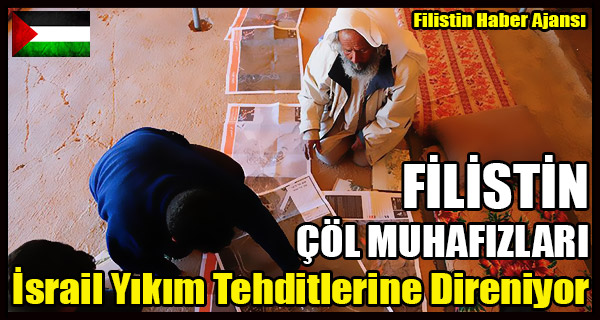 Filistin COL MUHAFIZLAR Israil Yikim Tehditlerine Direniyor