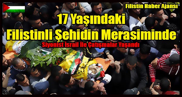 Filistinli Sehidin Defninden Sonra Siyonist Israil Ile Catismalar Yasandi