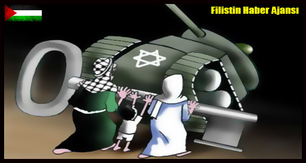 Karikatur- Filistin Halkinin Iradesi Israil Zulmunu Yenecek