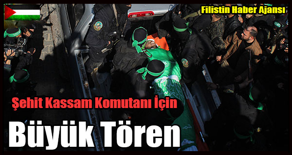 Sehit Kassam Komutani Icin Buyuk Toren