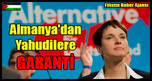 Almanya'dan Yahudilere Garanti