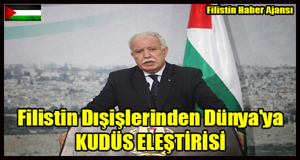 Filistin Disislerinden Dunya'ya KUDUS ELESTIRISI