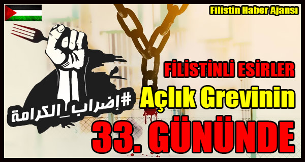 FILISTINLI ESIRLER Aclik Grevinin 33
