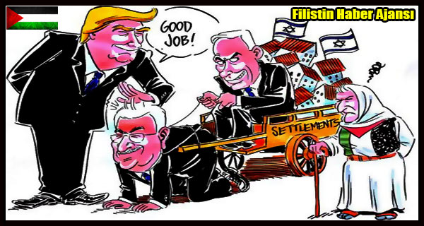 KARIKATUR- Amerika-Trump'in FILISTIN'e Yardimi