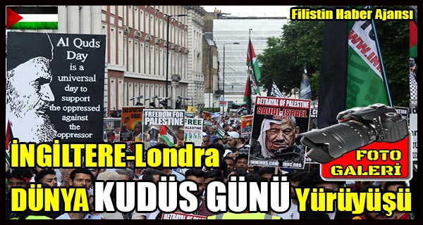 INGILTERE-Londra DUNYA KUDUS GUNU Yuruyusu +FOTO