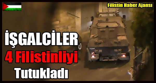 ISGALCILER 4 Filistinliyi Tutukladi