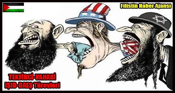 KARIKATUR- Tekfirci-Vahabi Akim AMERIKA-ISRAIL