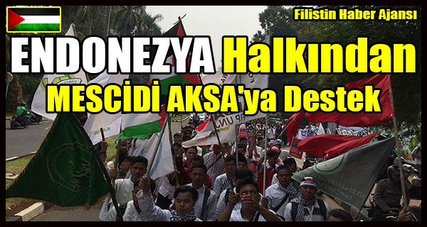 ENDONEZYA Halkindan MESCIDI AKSA'ya Destek