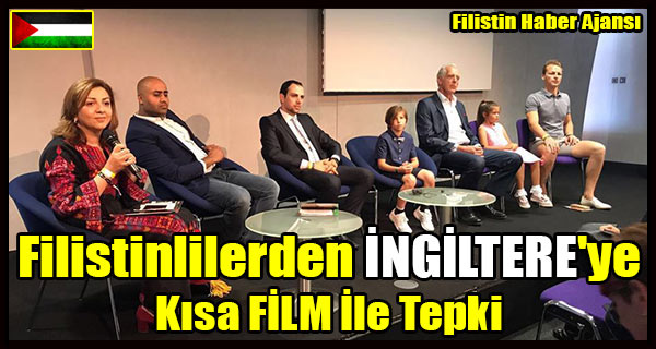 Filistinlilerden INGILTERE'ye Kisa FILM Ile Tepki
