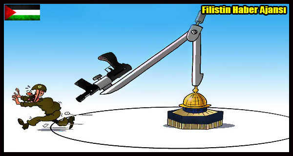 KARIKATUR- Filistin INTIFADASI Siyonist Rejimi AKSA'dan Uzaklastiracak