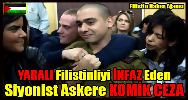 YARALI Filistinliyi INFAZ Eden Siyonist Askere KOMIK CEZA