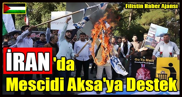 IRAN'da Mescidi Aksa'ya Destek Eylemi