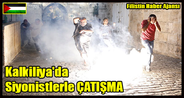 Kalkiliya'da Siyonistlerle CATISMA