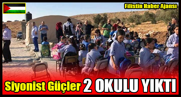 Siyonist Gucler 2 OKULU YIKTI