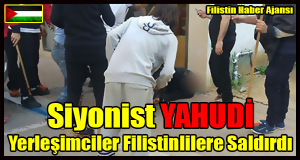 YAHUDI Yerlesimciler Filistinlilere Saldirdi