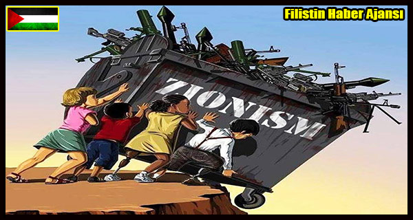KARIKATUR- SIYONIZM Ucurumun Kenarinda ve Sonu Yakin
