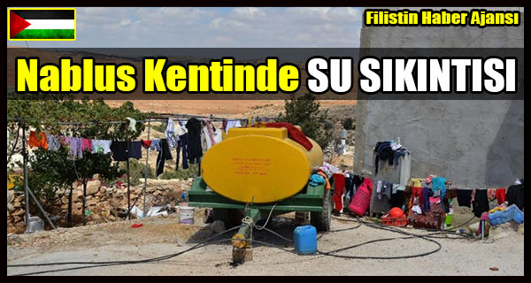 Nablus Kentinde SU SIKINTISI