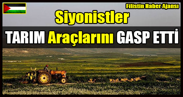 Siyonistler TARIM Araclarina El Koydu