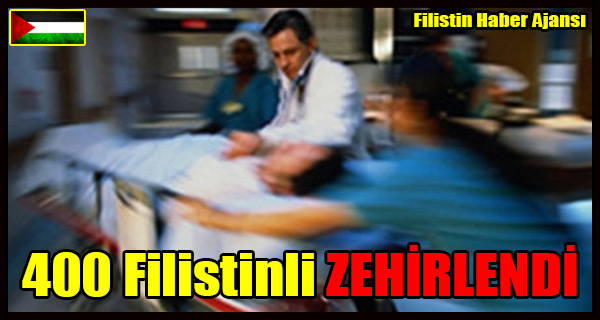 400 Filistinli ZEHIRLENDI