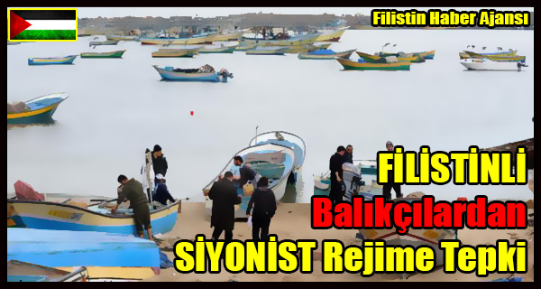 FILISTINLI Balikcilardan SIYONIST Rejime Tepki