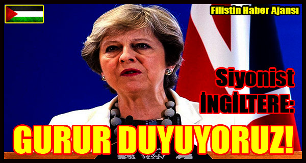 INGILTERE- Israil'in Kurulusundaki Rolumuzden GURUR DUYUYORUZ!