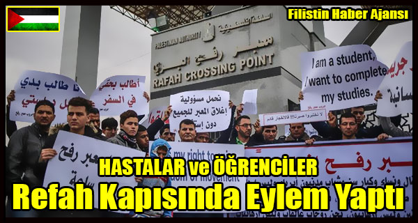 HASTA ve OGRENCILER Refah Kapisinda Eylem Yapti