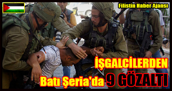 ISGALCILERDEN Bati Seria'da 9 GOZALTI