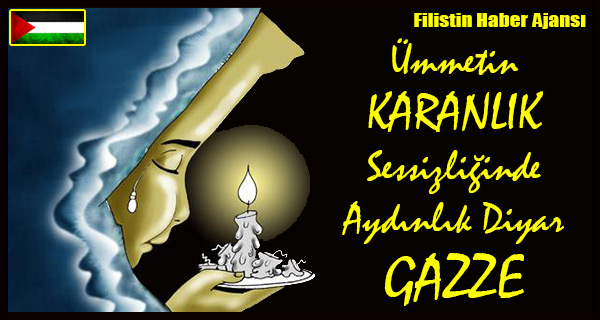 KARIKATUR- Ummetin KARANLIK Sessizliginde AYDINLIK Diyar GAZZE