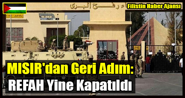MISIR Geri Adim- REFAH Kapatildi
