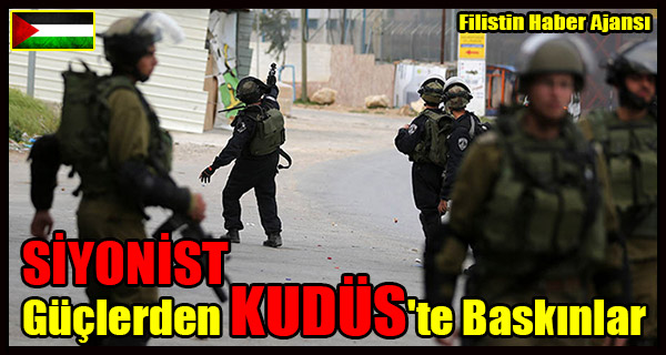 SIYONIST Guclerden KUDUS'te Baskinlar